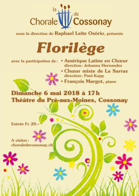 Affiche Florilège 2018